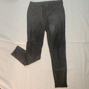 Sanctuary Faux Leather Leggings Black Size Large